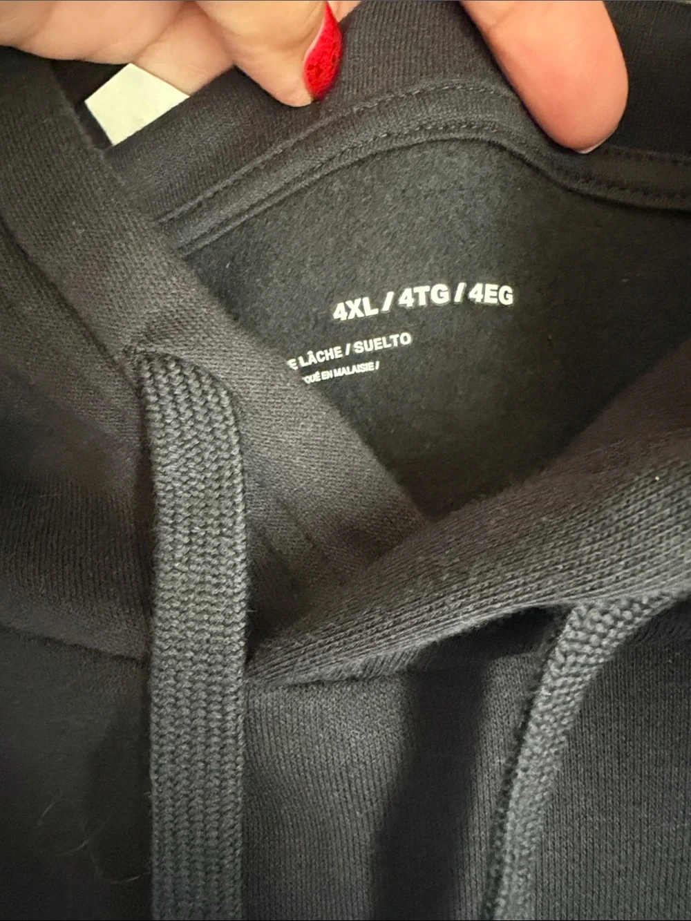 Under Armour Black Crewneck Hoodie with White Logo and Camo Accent